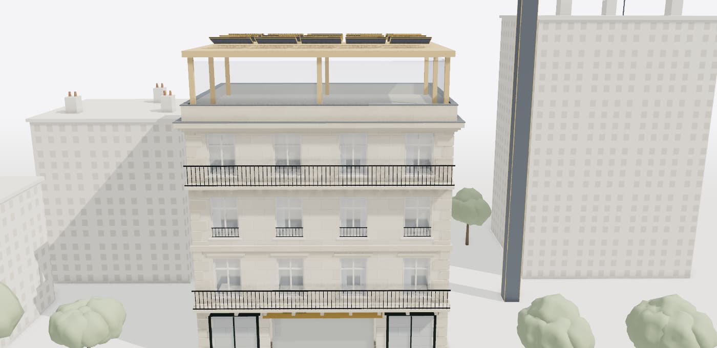 Maquette 3D : Maîtrise d'œuvre structure